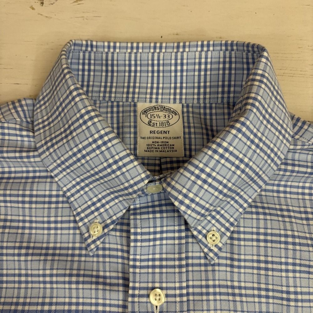 Brooks Brothers Shirt Regent Non Iron Shirt Mens Medium